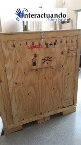 Cajón atril 50 pulgadas interactivo