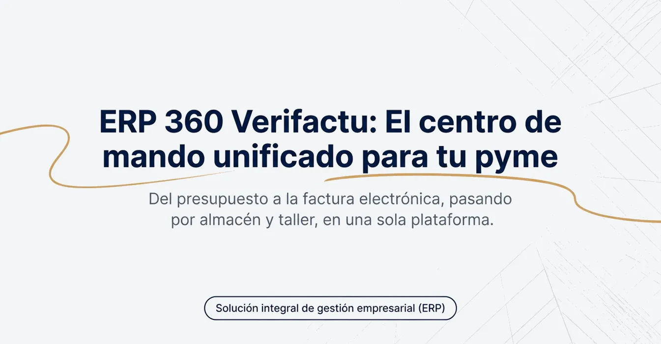 erp verifactu solucion integral gestion empresarial online
